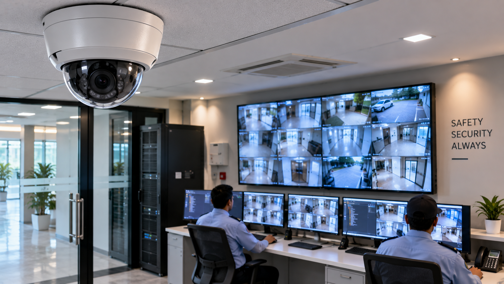 CCTV and access control installation